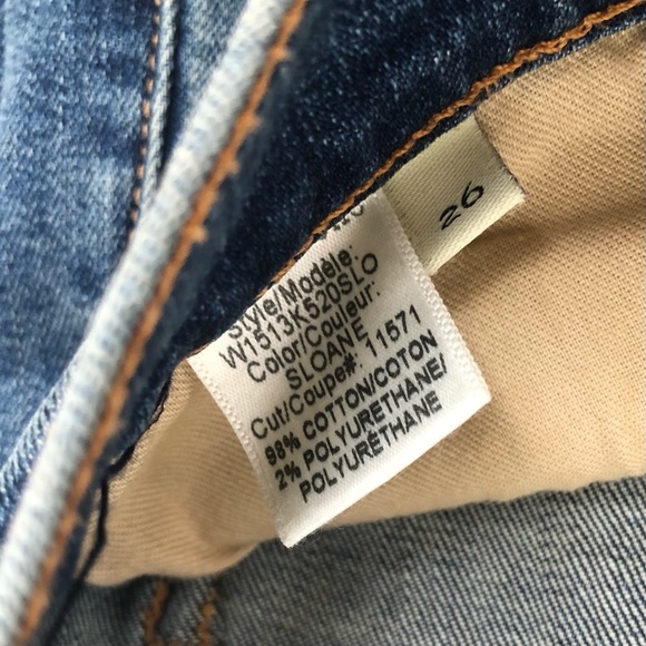 Rag & Bone High Rise Skinny Jeans Sz 26 Medium Sloane Wash Denim Ankle Split Hem - Picture 9 of 9